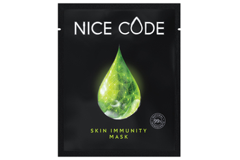 ТКАНЕВАЯ МАСКА SKIN IMMUNITY (Маска для повышения иммунитета кожи) - NICE CODE (Косметика) - greenwaygoods.ru